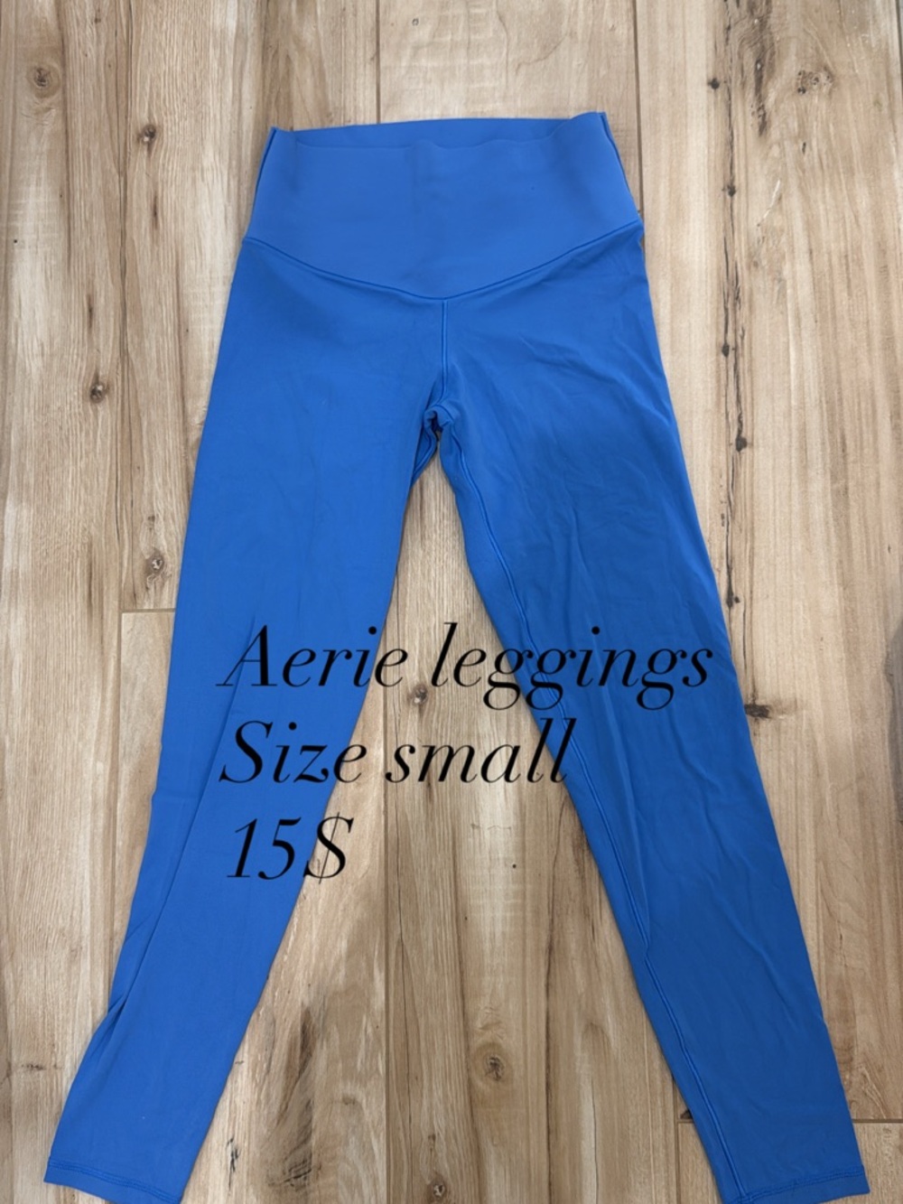 aerie Girls' High-Waist Leggings - Bright Blue